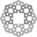 Image of a Fibonacci word gasket
