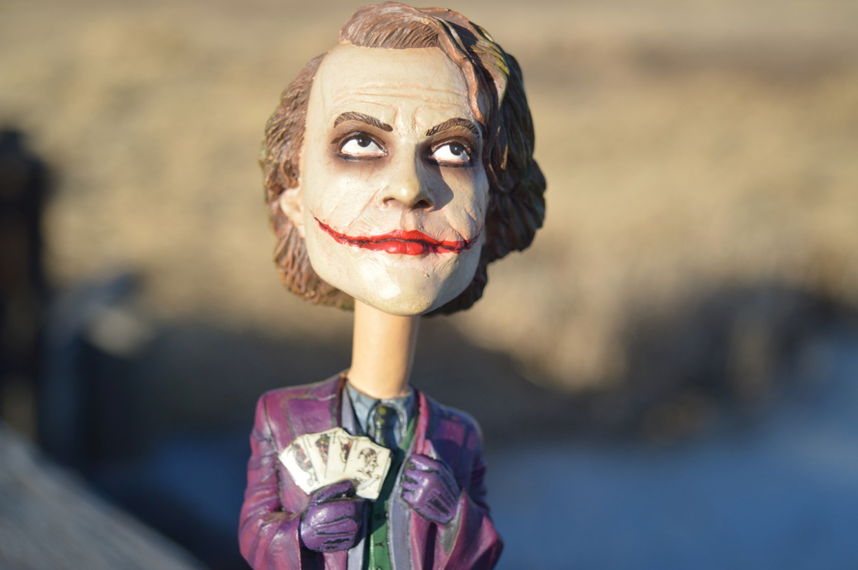 heath ledger as the joker