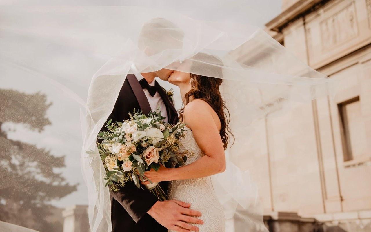 a wedding picture