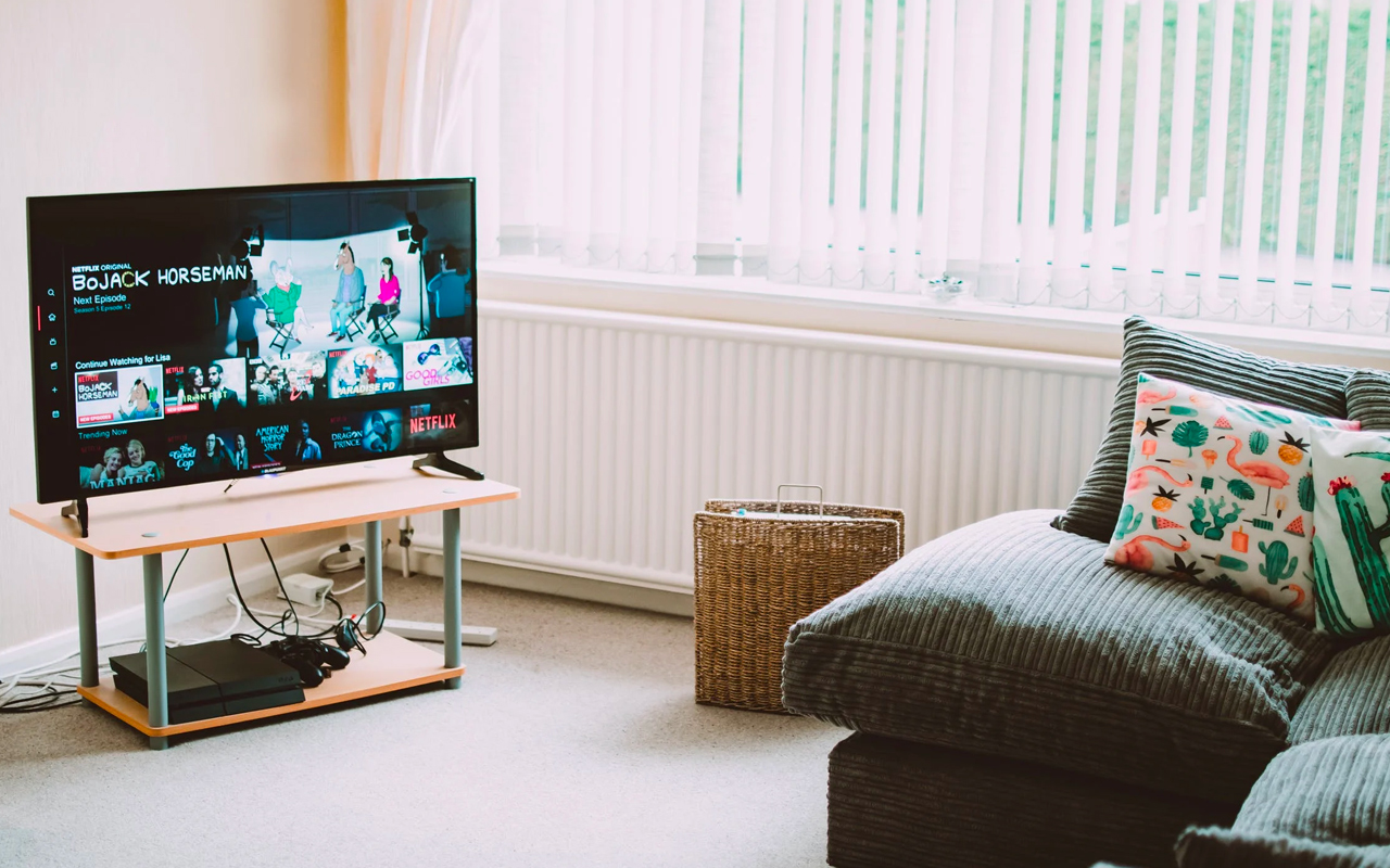 TV in a room