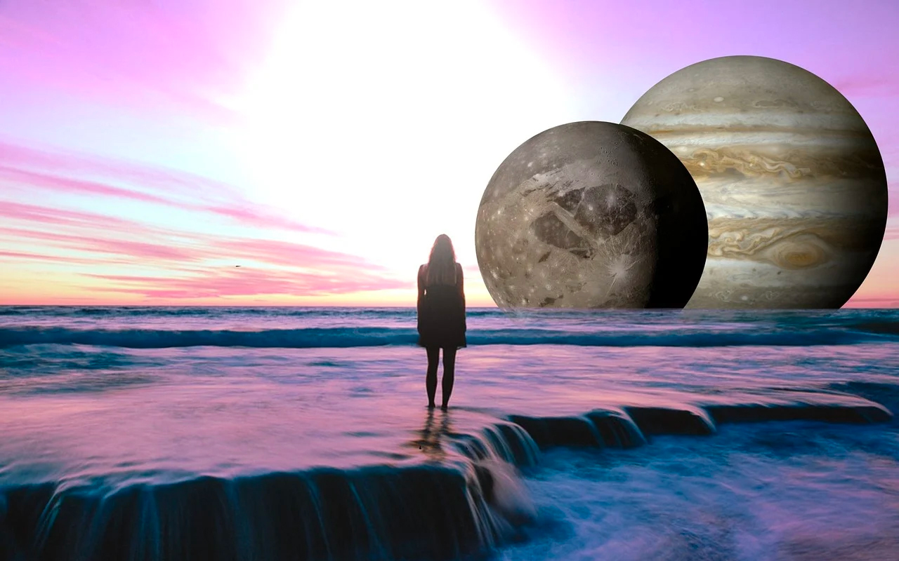a woman and the planet