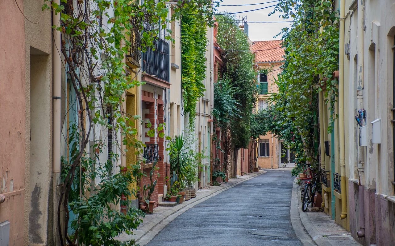 a beautiful street