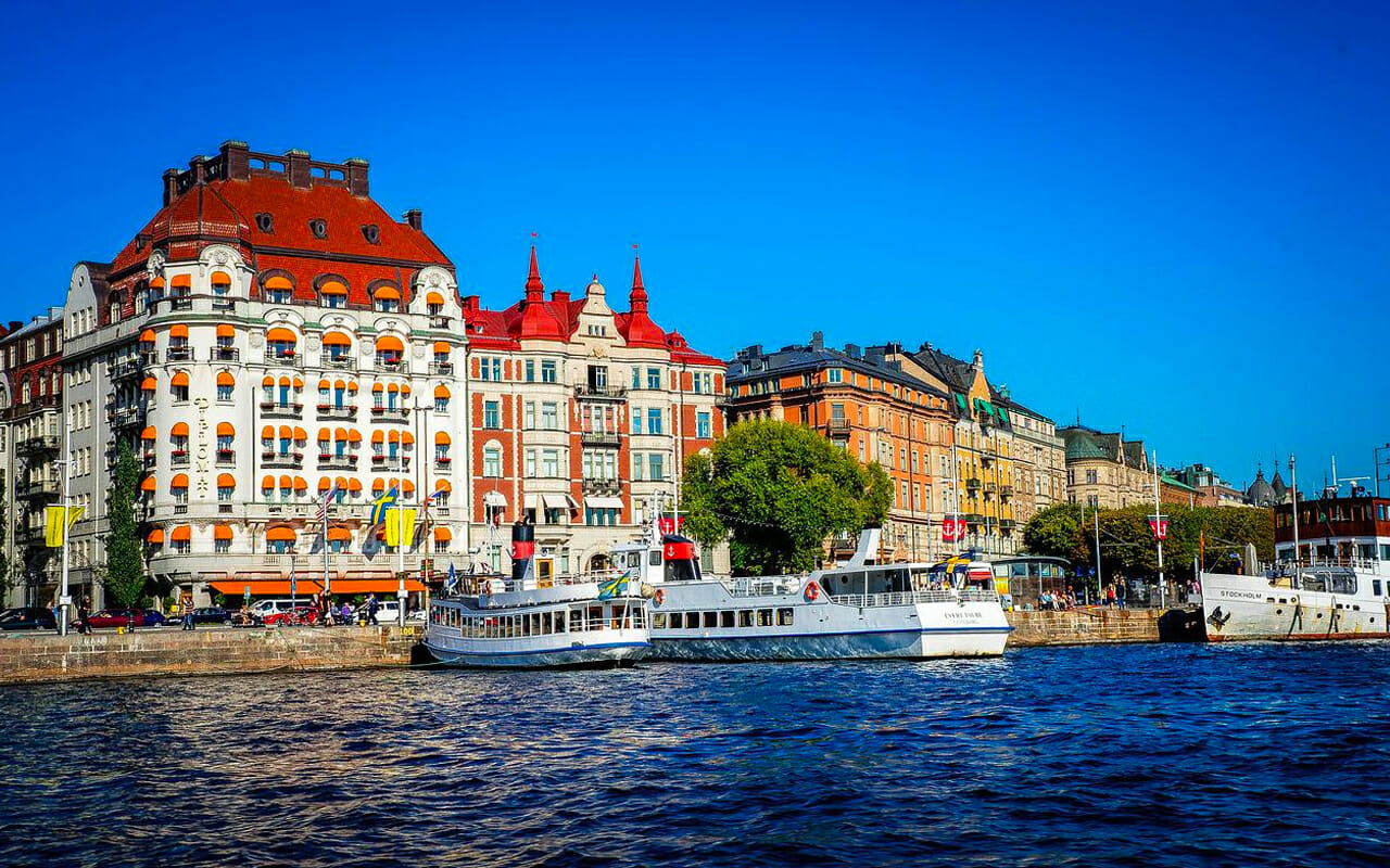 buildings of stockholm sweden