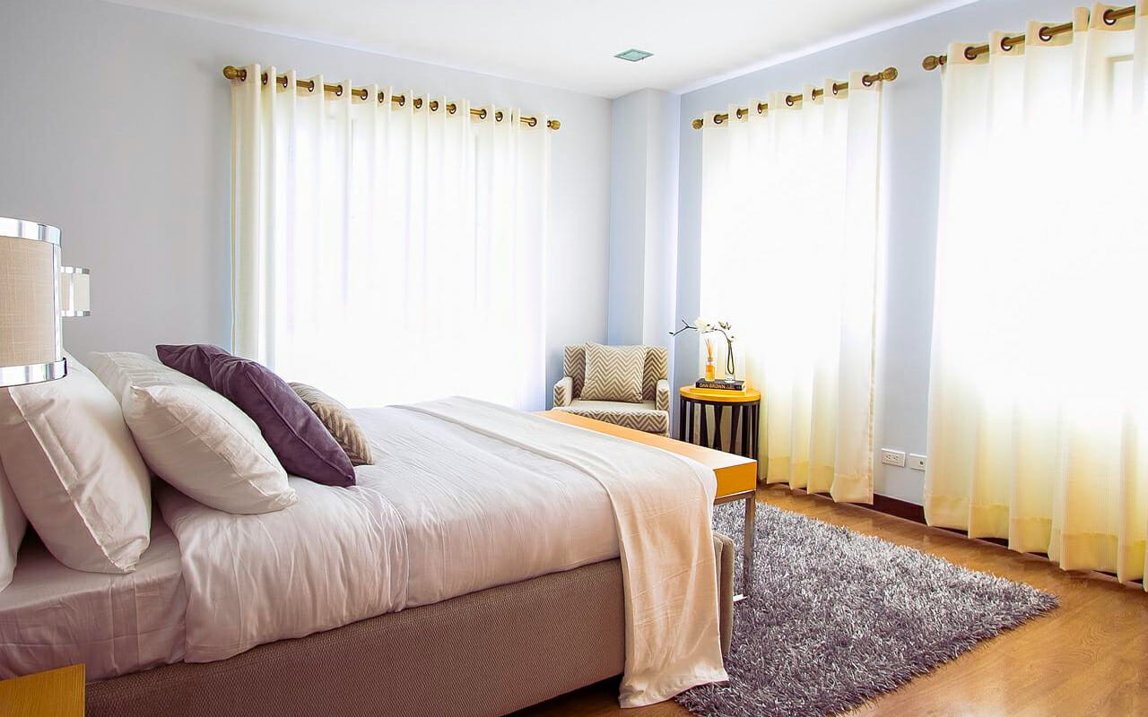 a nice warm bedroom