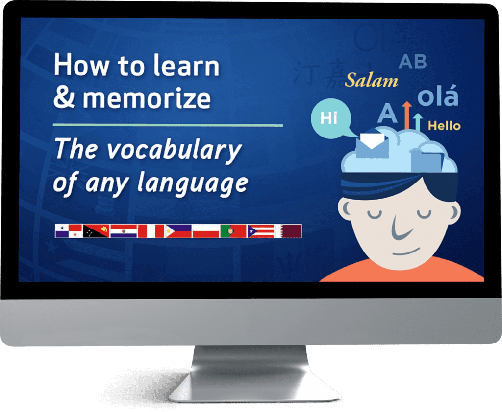 How to learn and memorize the vocabulary of any language