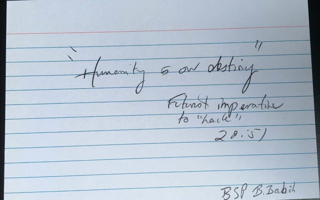 Zettelkasten example of a quote drawn from a podcast